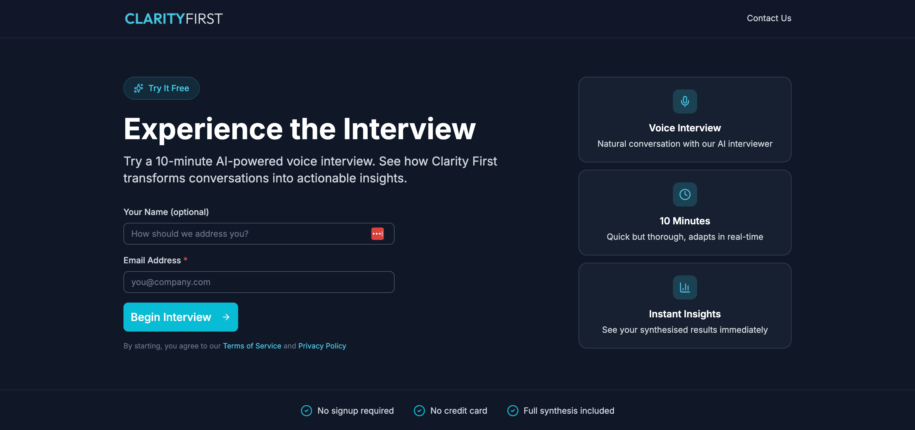 How Clarity First Works: AI-Assisted Discovery That Doesn't Cut Corners